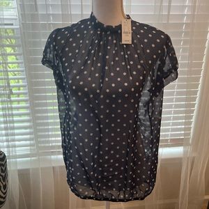 NY&CO - high neck polka dot top